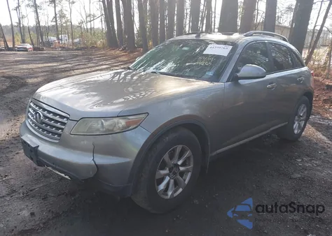 2006 Infiniti Fx35 z USA, uszkodzony, nr VIN JNRAS08W26X205097